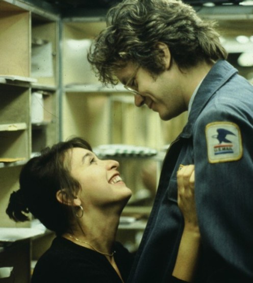 actress Elizabeth Pena and actor Tim Robbins - his best leading role ever played