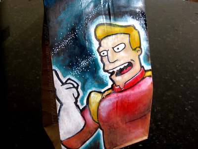 Zapp Brannigan tells it like it is