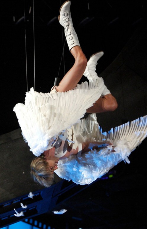 Sacha Baron Cohen as Bruno at the MTV Movie Awards