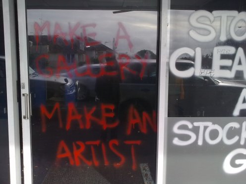 Make A Gallery Make An Artist