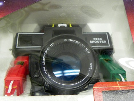 NEW 1985 Voltron Star Shooter Transformers 110 Novelty Toy Camera MINT in BOX - 2