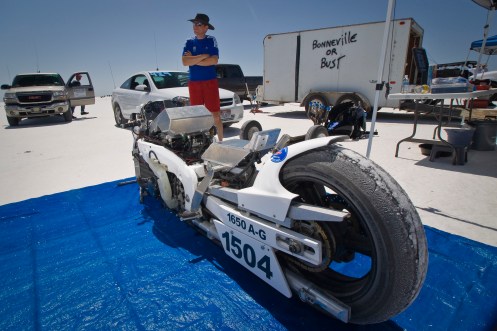“Welcome to the record books” - Kiwi sets new Land Speed Record at Bonneville