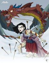 Twisted Princess: Mulan - "Mulan is essentially a zombie fueled by revenge hahaha"