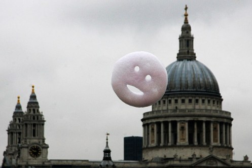 Happy Clouds by Stuart Semple [have a nice day!]