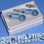 SNES Super Nintendo Entertainment System Cuff Links SNES Super Nintendo Entertainment System Cuff Links