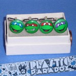 Teenage Mutant Ninja Turtles 4 Piece Set Cuff Links Teenage Mutant Ninja Turtles 4 Piece Set Cuff Links