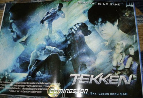 movie adaptation of action videogame Tekken