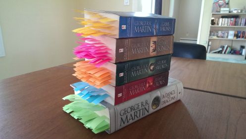 All the deaths in A Song of Ice and Fire (no spoilers)