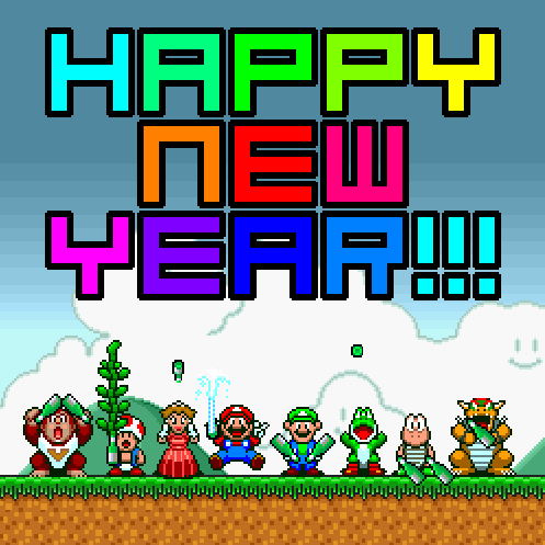 Happy New Year made by brotherbrain.tumblr.com (John McGregor)