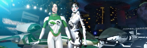 Nikaido sisters, Kumiko vs. Ami (Quantum Redshift)