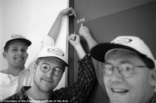 classroom at California Institute of the Arts