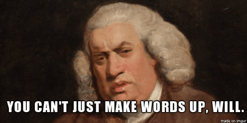 Shakespeare doesn’t give a damn, you moonbeam. 2