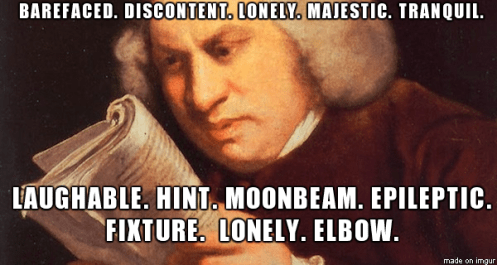 Shakespeare doesn’t give a damn, you moonbeam. 8