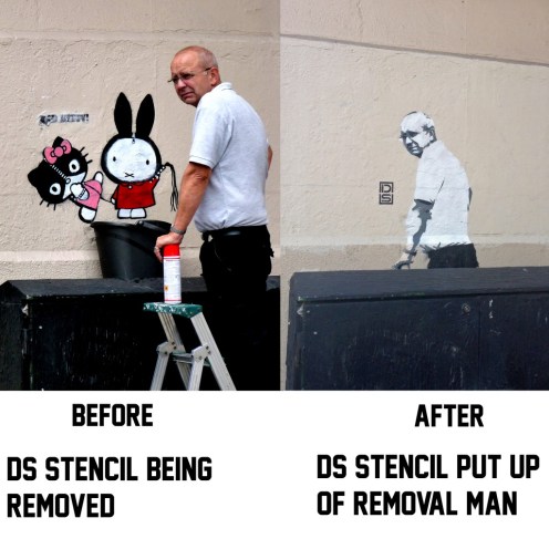 graffiti removal man graffiti