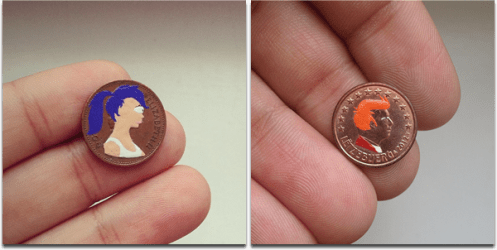 Coins - futurama