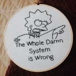 unicornsophie – haven’t made an embroidery in a&nbsp;while.