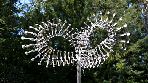 Wind-Powered Kinetic Sculptures by Anthony Howe
