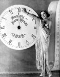 Sally Blane ringing in the New Year&nbsp;1927-28