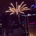 skytower fireworks