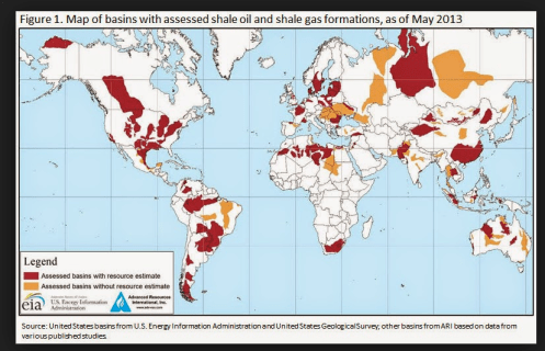World Shale Gas Resources