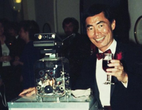 GeorgeTakei with Partyrobot
