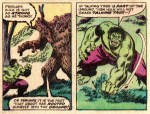1976 Annual drawn by Sal Buscema – Hulk vs Groot&nbsp;panels