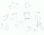 sketch hands