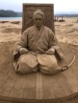 Hosaka won the recent Fulong International Sand Sculpture contest with his sand sculpture of Musashi&nbsp;Miyamoto